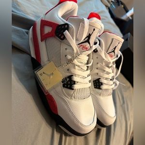Jordan 4 Red Cement